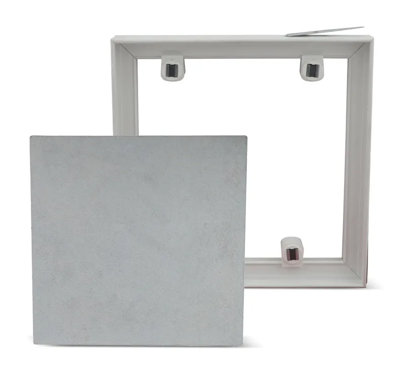 PVC Fliesenrahmen magnetisch weiß 366 x 506 mm 0
