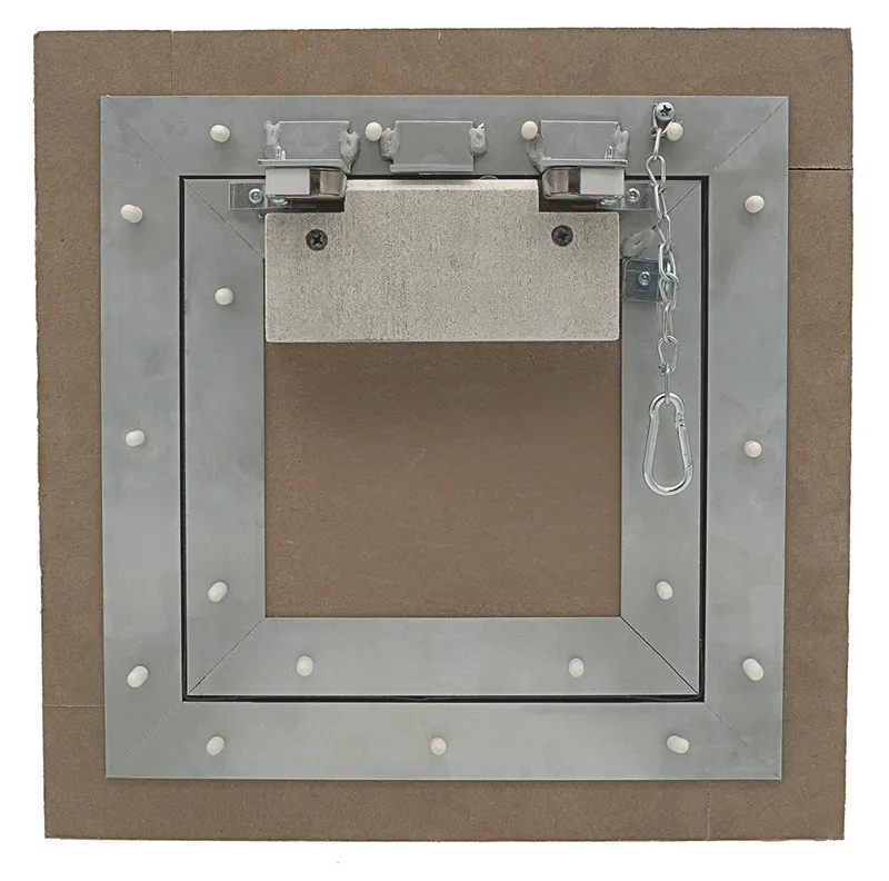 Revisionsklappe 300 x 300 mm GK=25 F30 für Wand, Vierkantverschluss 1