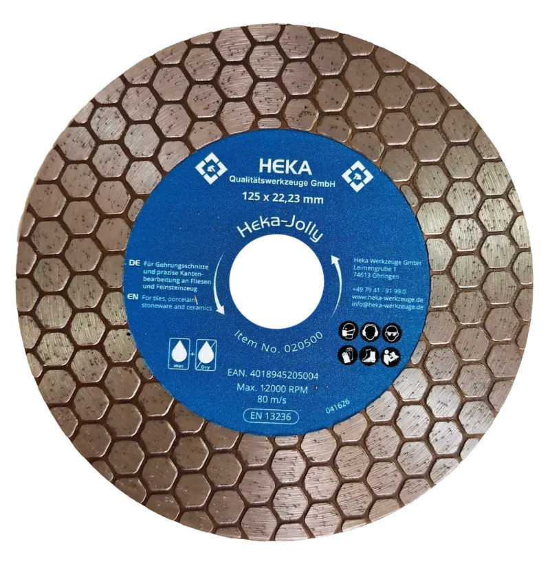 DTS Heka-Jolly 125 mm, 22,23 mm 0