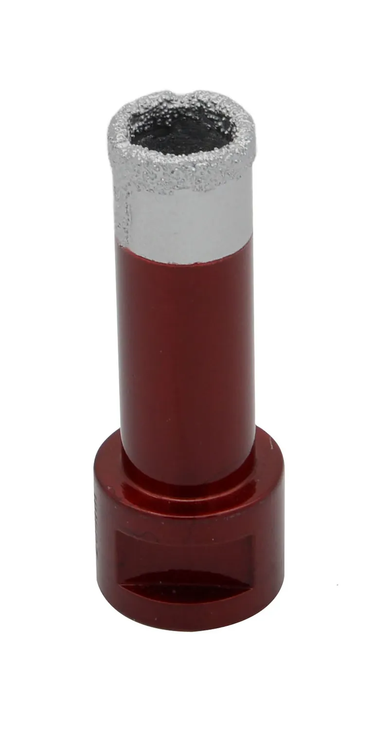 Diamantbohrkrone 20 mm rot metallic M14 Aufnahme 1