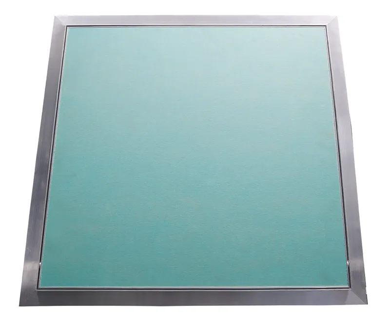 Revisionsklappe 500 x 500 mm Alu/GK Einlage 12.5 mm 0