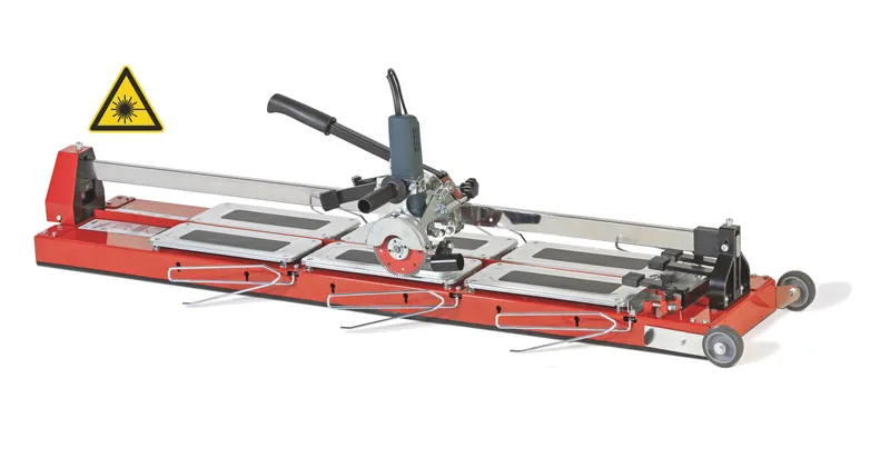 Elektrischer Fliesenschneider PowerCut 1200 mm mit Laser 0