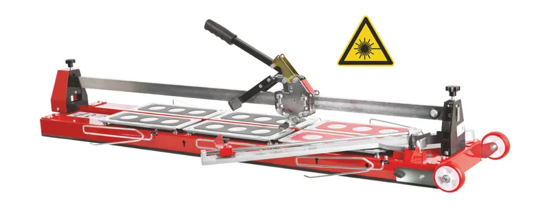 Fliesenschneider GigaCut 1350 mm mit Laser und Höhenverstellung-Führungsschiene 0