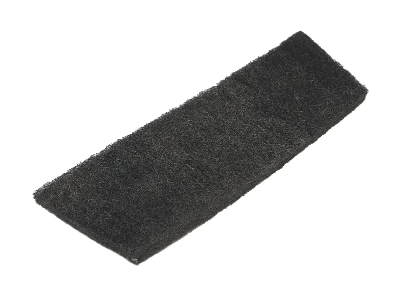 Padbelag 400 x 125 mm schwarz grob 0