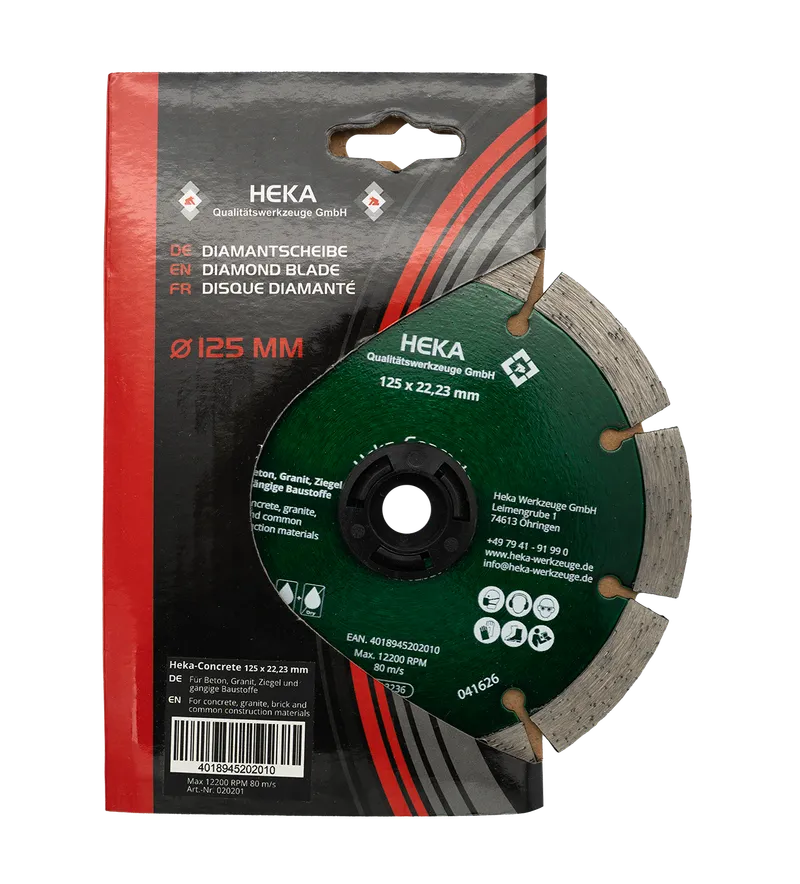 DTS Heka-Concrete, 125 mm, 22,23 mm 2