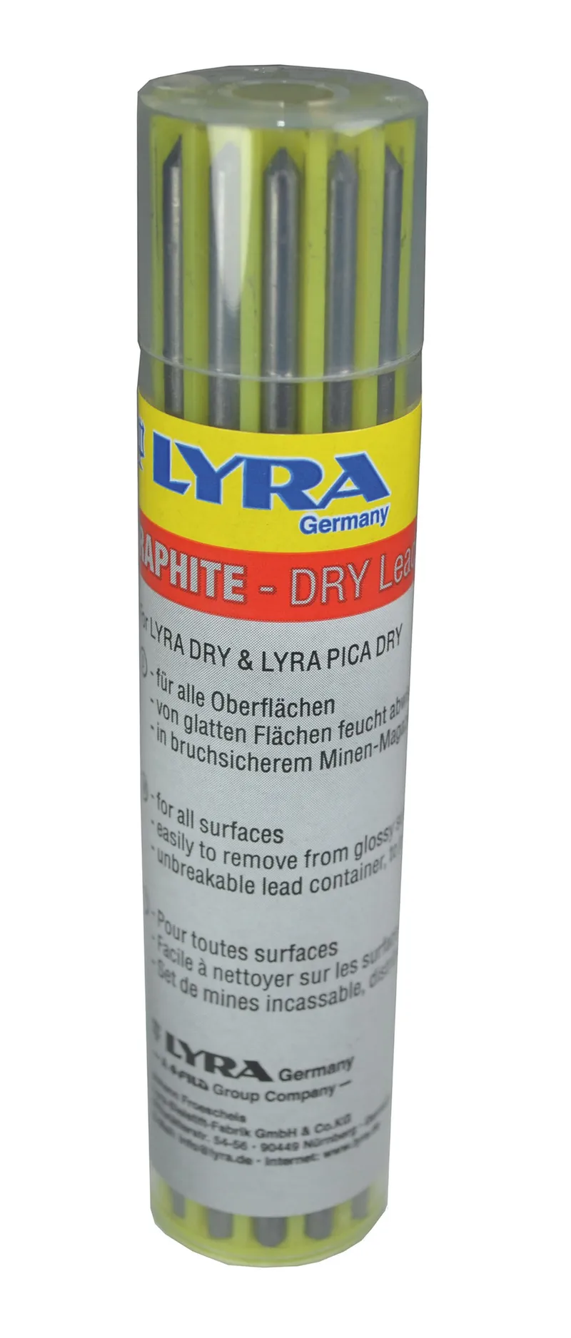 Lyra DRY Ersatzminen 12 Stk. graphit 0
