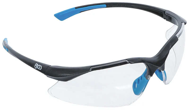 Schutzbrille, klar leicht getönt, flexible Nasenbügel 0