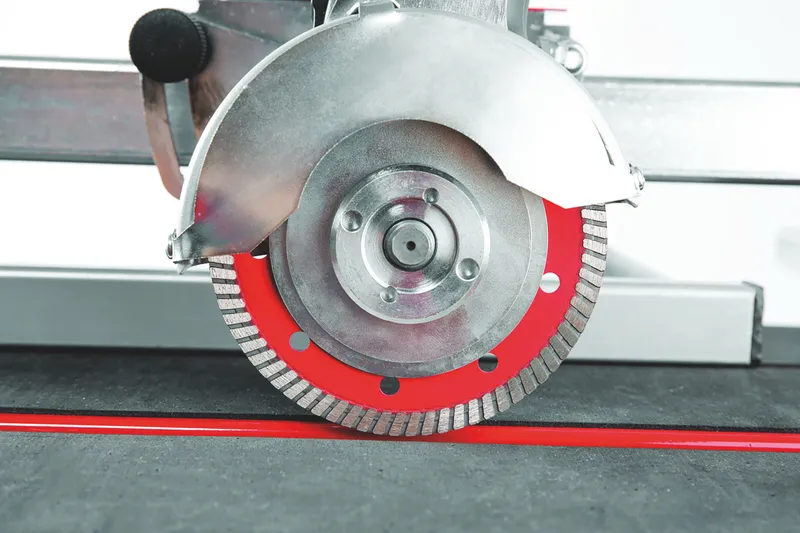 Elektrischer Fliesenschneider TitanCut 1200 mm mit Beine und Seitenanschlag 3