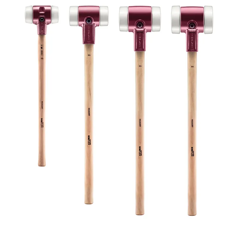 SIMPLEX-Vorschlaghammer D=100 mm, Superplastik, mit Tempergussgehäuse und Hickorystiel 1