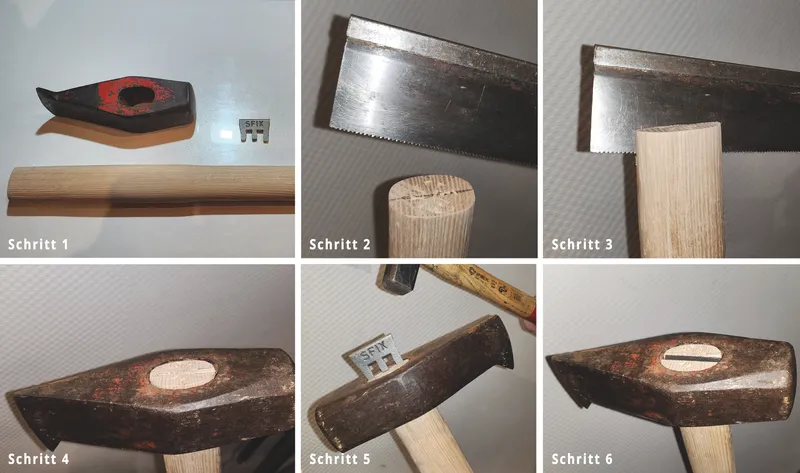 Hammerkeil S-Fix Gr. 1 für Hämmer 500- 800 gr 1