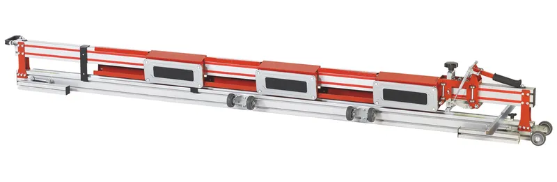 GiantCut 3000 mm mit Laser und 2 Auflagetischen für Plattenstärken bis 1 cm 1