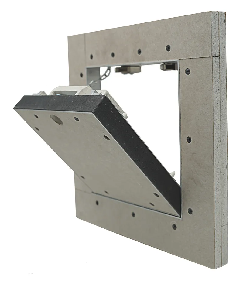 Revisionsklappe 200 x 200 mm GK=25 F30 für Wand, Vierkantverschluss 0