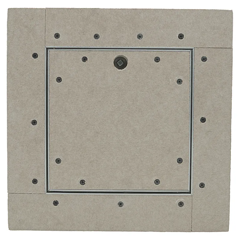 Revisionsklappe 300 x 300 mm GK=30 F60 für Wand, Vierkantverschluss 1