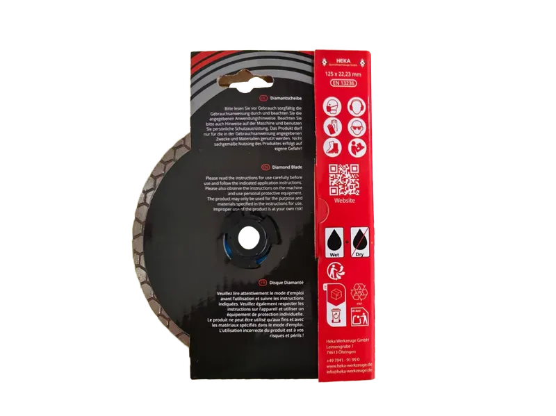 DTS Heka-Jolly 125 mm, 22,23 mm 3