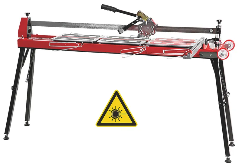 Fliesenschneider GigaCut 1350 mm mit Laser mit Klappfüßen 0