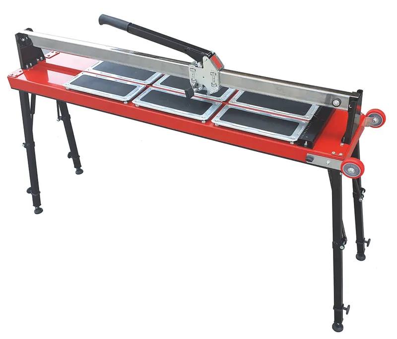 Fliesenschneider Gigabreaker 1200 mm für 20 mm Platten mit Tischbeinen 0