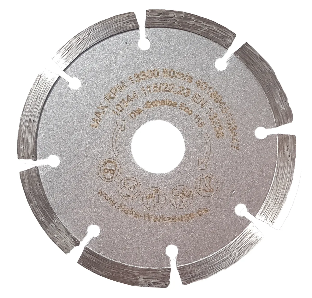 Diamantscheibe Economy 115 mm B: 22.2 mm 0
