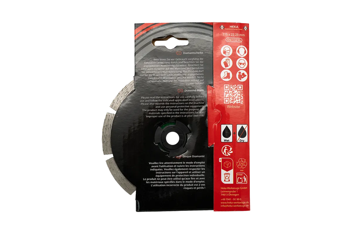 DTS Heka-Concrete, 115 mm, 22,23 mm 3