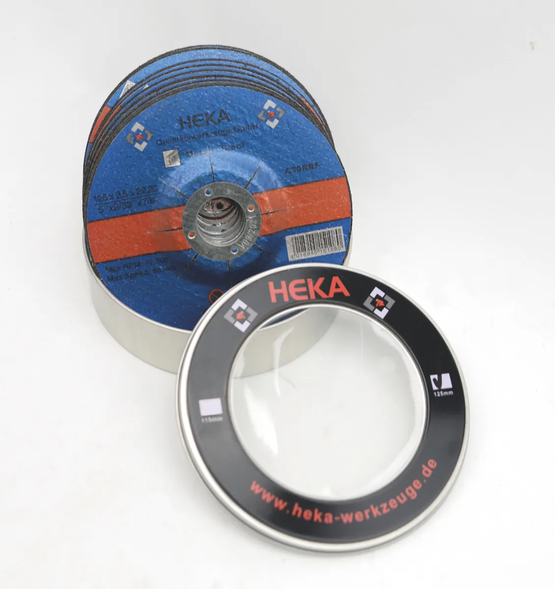 Trennscheibe Metall 125x2.5x22 (10 Stk.) in Metallbox 2