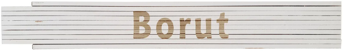 Meterstab weiß Borut 0