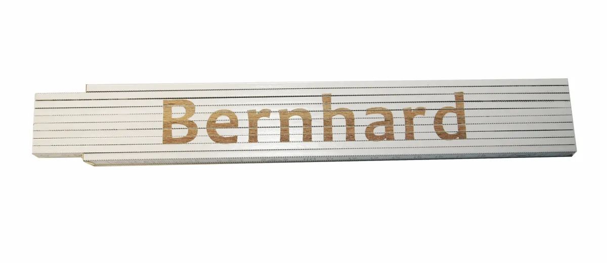 Meterstab weiß Bernhard 0