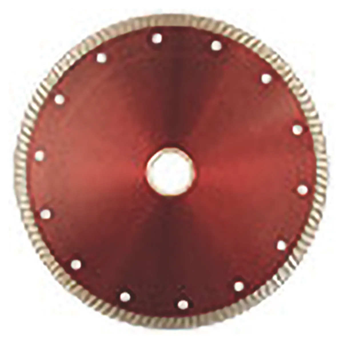 Diamant-Trennscheibe 125/22,2 mm Feinsteinzeug rot metalllic 0