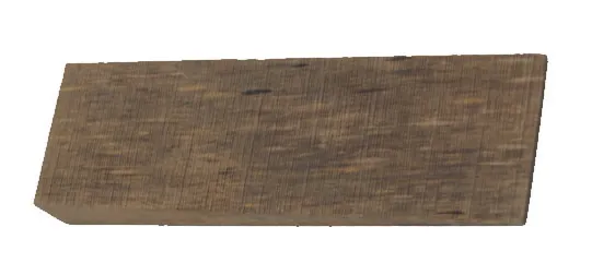 Parkettkeile 26 Stück verpackt 58 x 38 x 4/10 mm 0