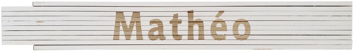Meterstab weiß Mathéo 0