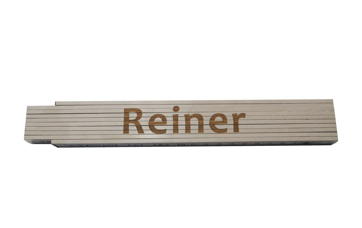 Meterstab weiß Reiner 0