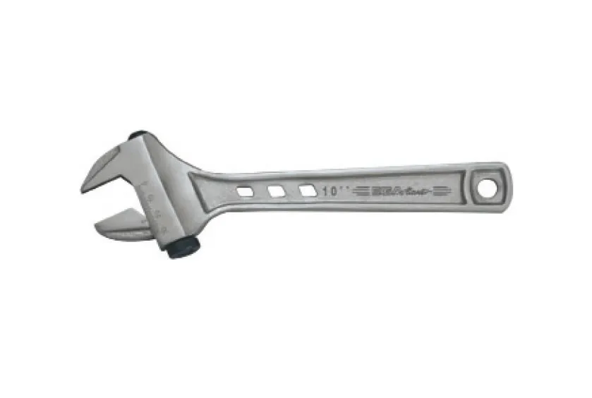 Rollgabelschlüssel 12" Titanchrom mit Schneckenrolle 0