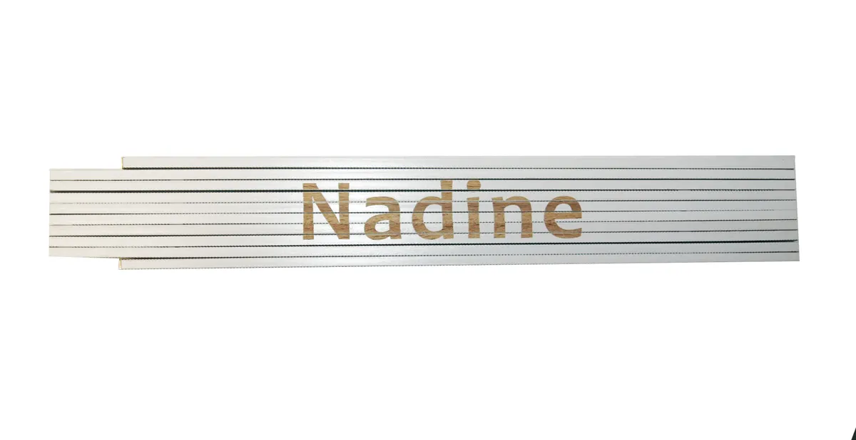 Meterstab weiß Nadine 0