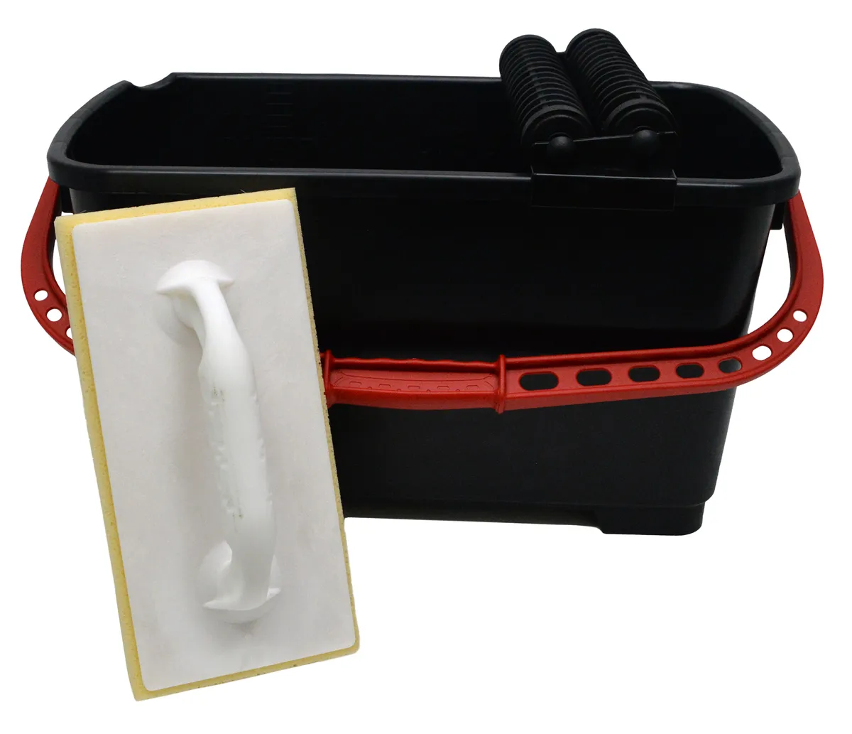 Wascheimer 24l mit Rollenaufsatz 014184 1 waschbrett 010162 2