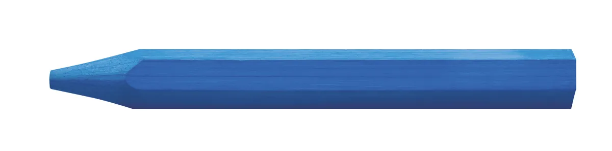 Signierkreide Ø 11 mm/110 mm blau hexagonal ohne Papierummantelung 0