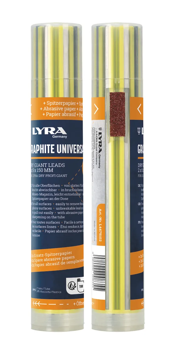 Lyra DRY Profi Giant 12 x Mienen graphit 0