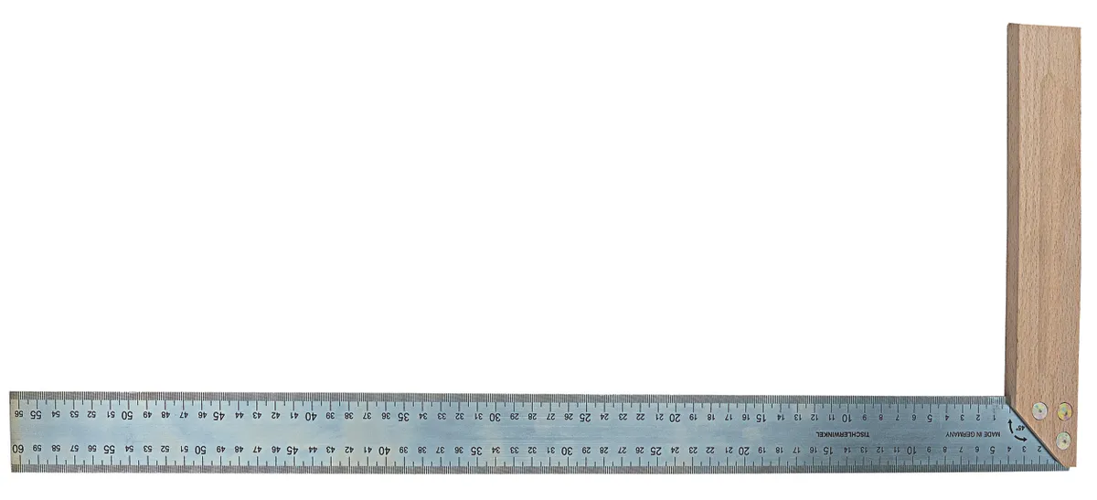 Schreinerwinkel 600 mm mit Gehrung 0