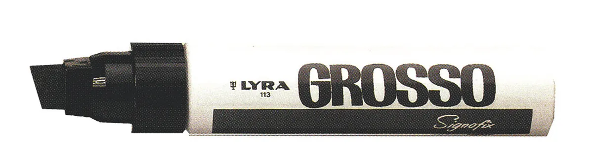 Permanentmarker 4-12 mm schwarz 0