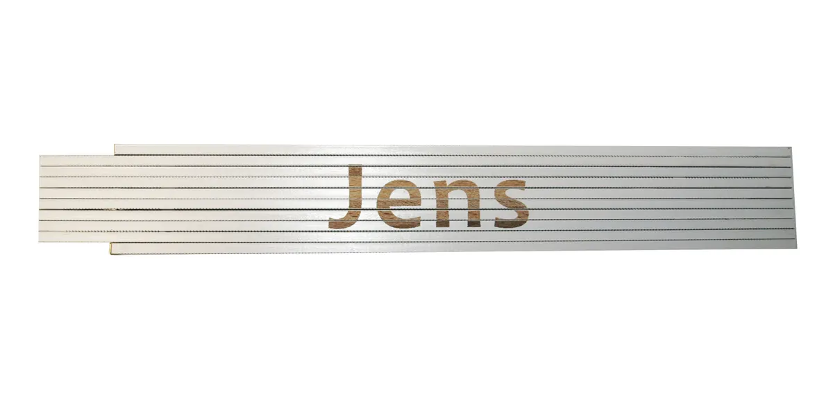 Meterstab weiß Jens 0
