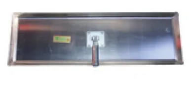 Alu-Betonschieber 980 x 300 mm mit Stielgelenkhalterung 0