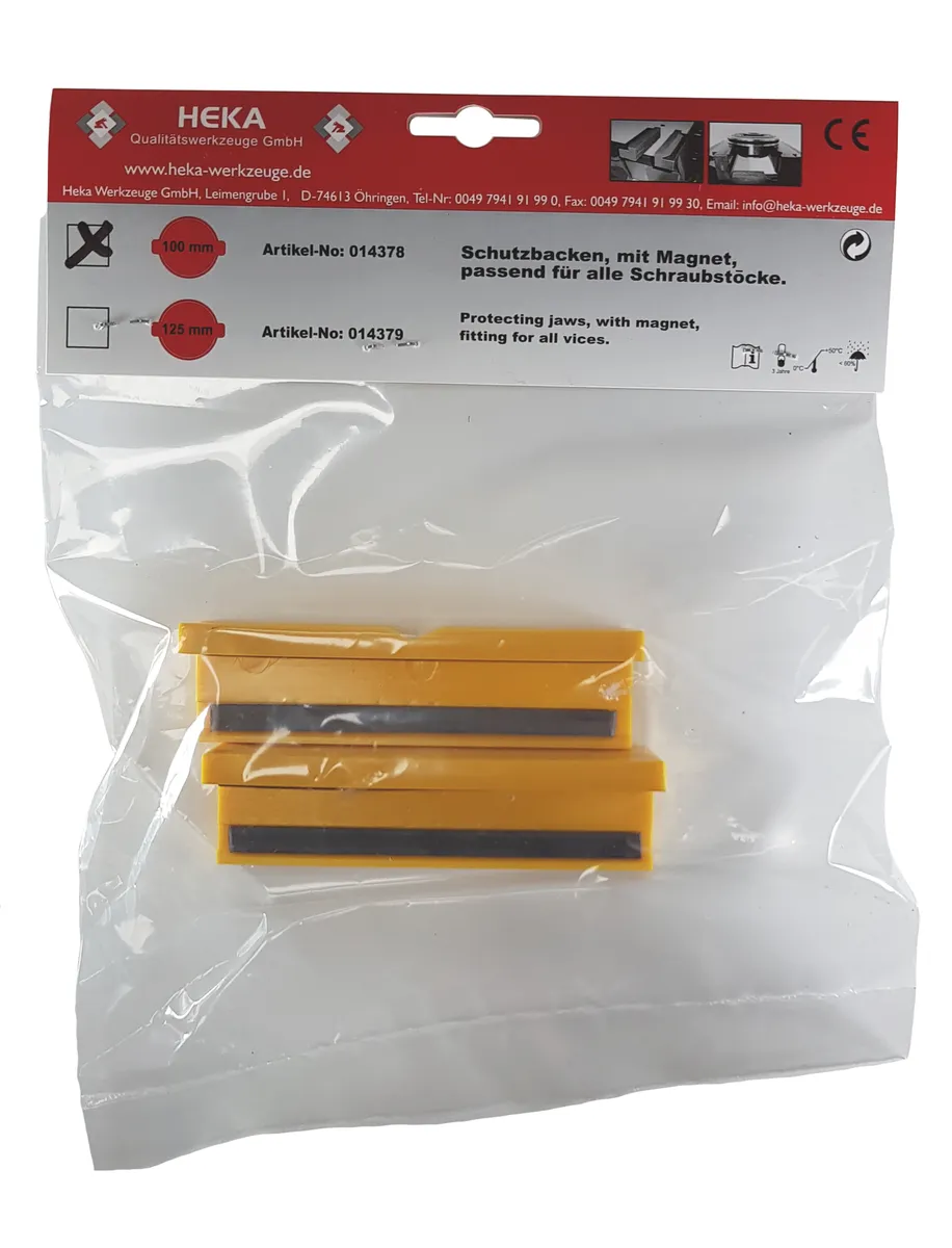Schonbacken 100 mm mit Magnet (2 Stk.) 1