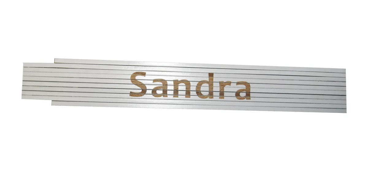 Meterstab weiß Sandra 0