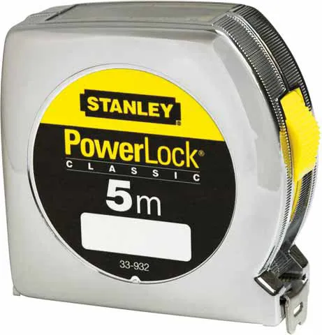 Bandmaß 5.0 m Powerlock mit Sichtfens- ter,Bandbreite 19.0 mm 0