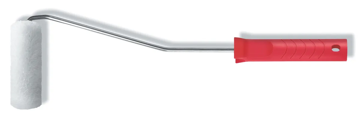 Farbroller 10 cm Polyacryl gewebt weiß mit Bügel 39 cm 0