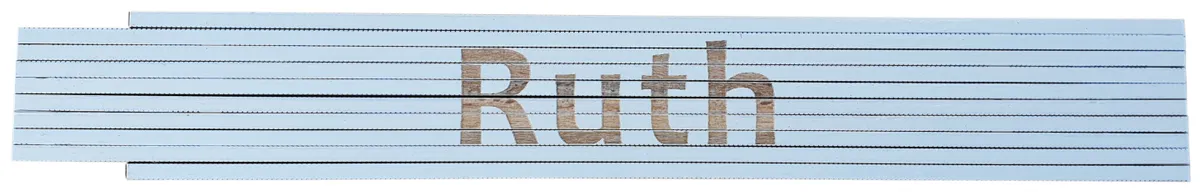 Meterstab weiß Ruth 0