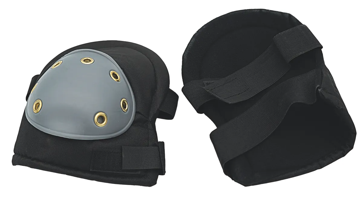 Knieschoner Soft mit Hartschale und Klettverschluss nach DIN EN 14404 0