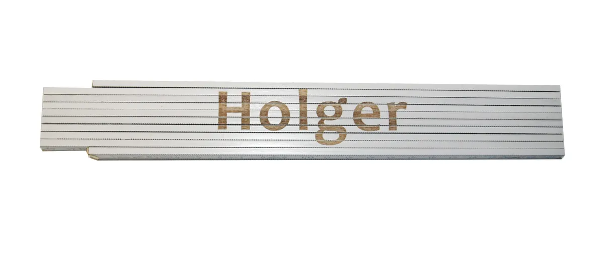 Meterstab weiß Holger 0