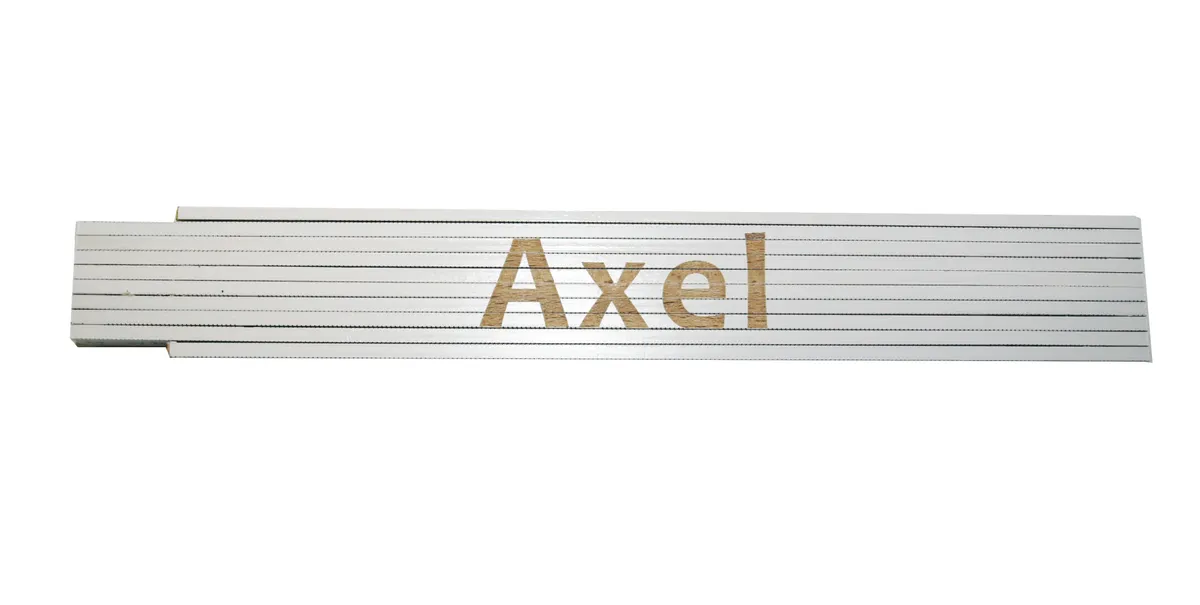 Meterstab weiß Axel 0