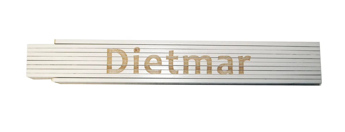 Meterstab weiß Dietmar 0