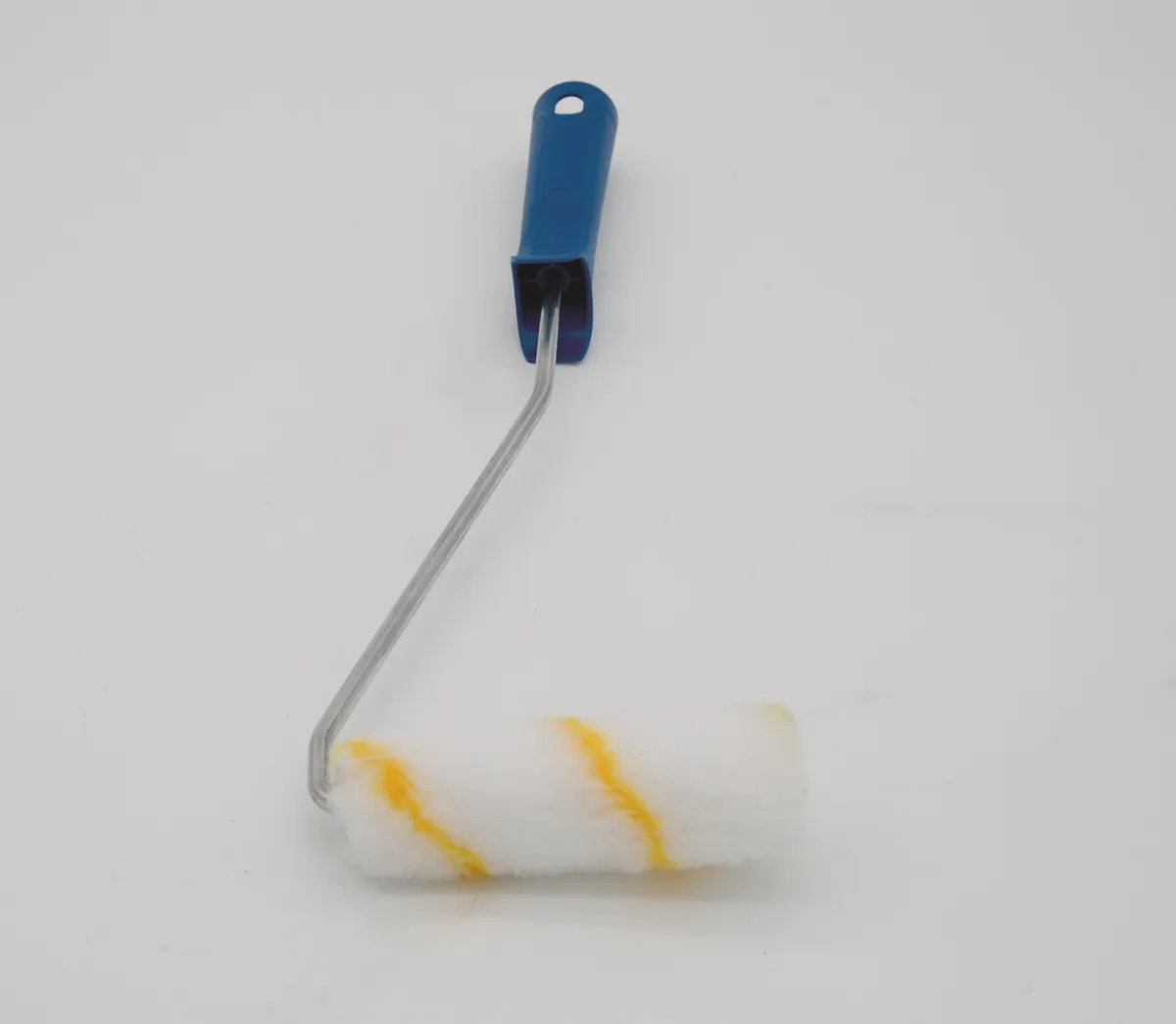 Farbroller 10 cm Polyacryl gewebt Gelbfaden mit Bügel 39 cm 1
