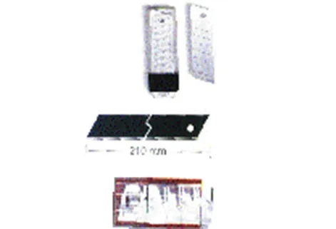 Styroporklinge (10 St.) 110 x 18 x 0.5 in Klarsichtverpackung 0