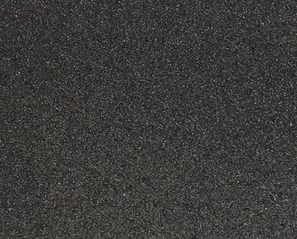 Glättbrett 28x14 cm Zellkautschuk schwarz Kunststoffgriff weiß 3
